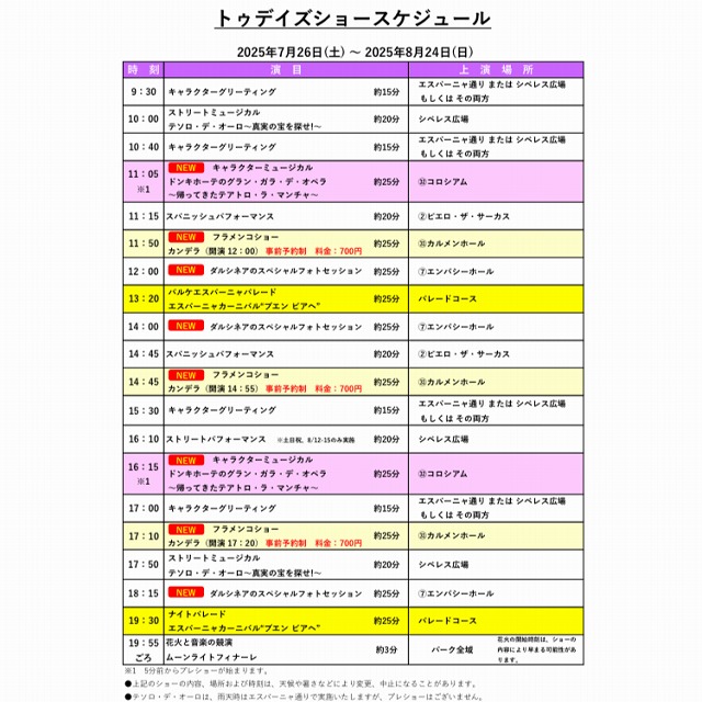志摩スペイン村パルケエスパーニャ